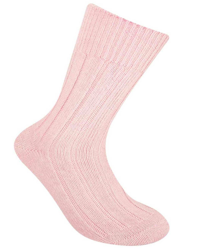 Alpaca Womens Bed Socks - Pink - The Classic Boutique