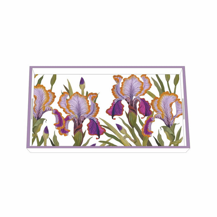 Bold Floral Lacquer Tray