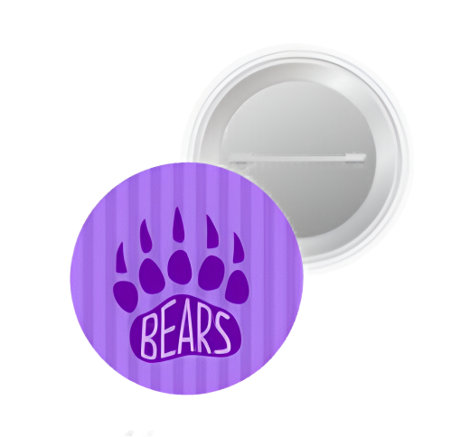 Button - Bear Claw