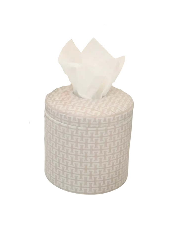 Ceramic Tissue Vessel - Taupe