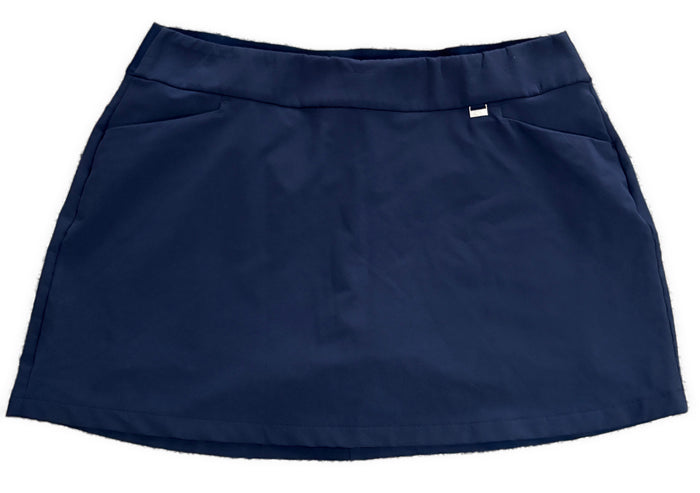 Greg Norman Navy Pull-on Golf Skort Size XL MSP$68