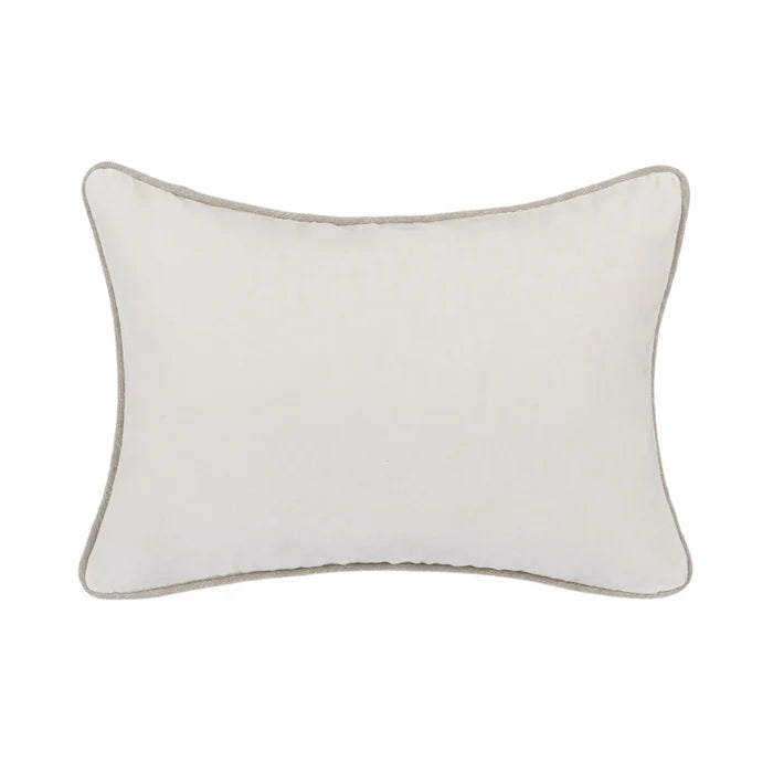Heirloom Velvet Pillow - 14x20/Ivory