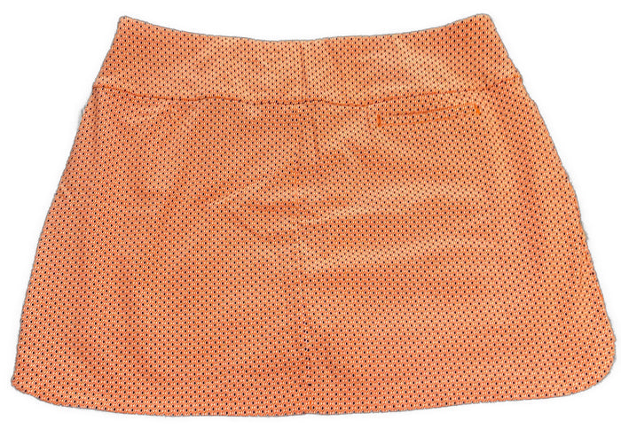 Lady Hagen Orange & Brown Patterned Women's 18” Golf Skort Size XXL