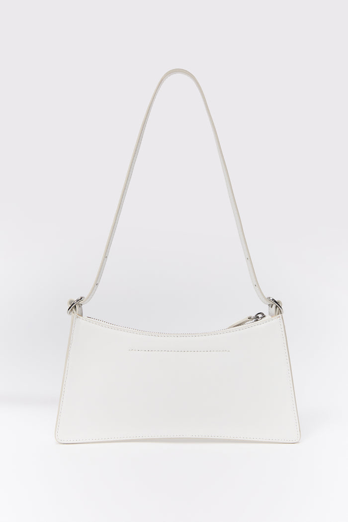 Lola Shoulder Bag in Optic White