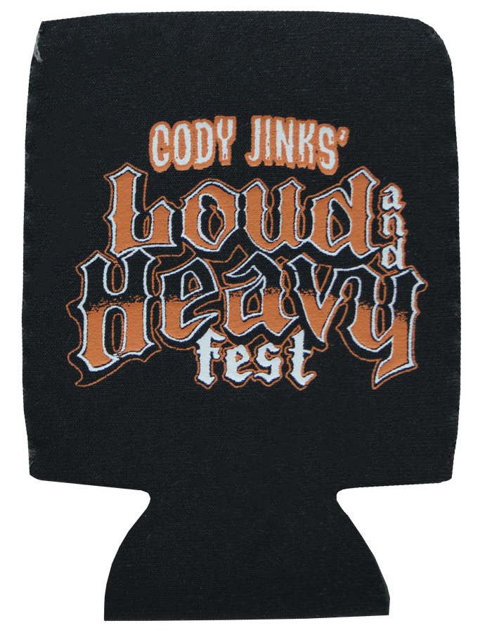 Loud & Heavy Blk koozie