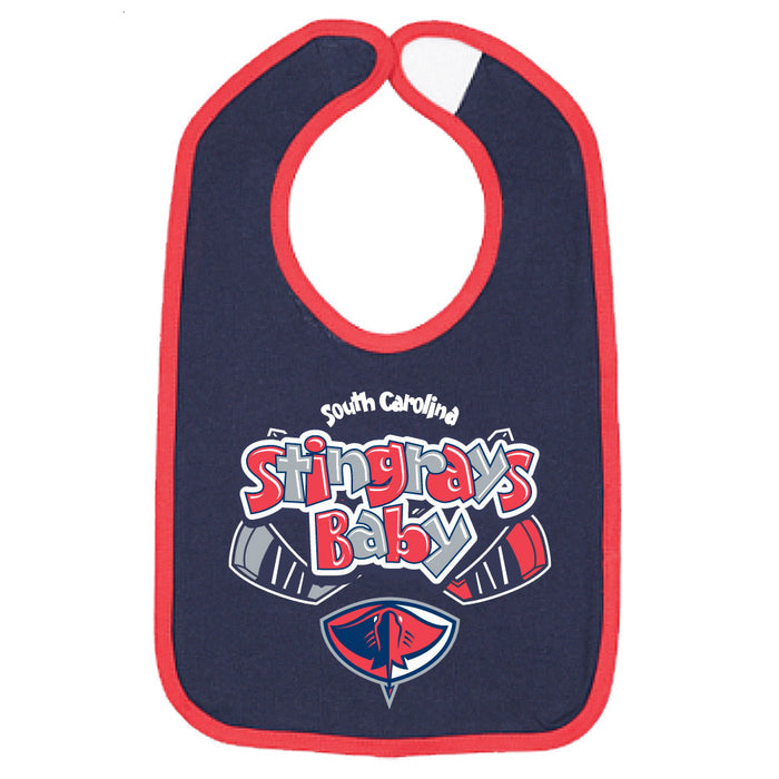 Navy Infant Splashy Bib