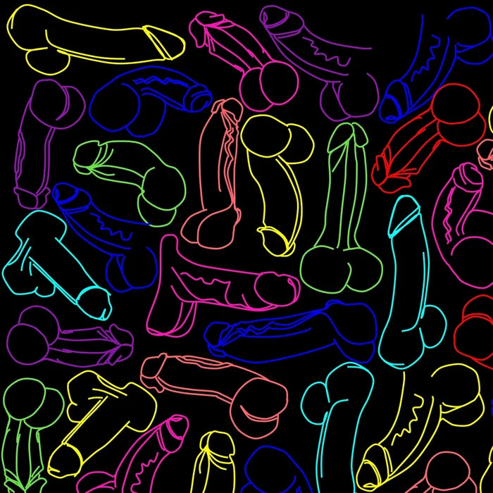 NEON COCKS TANK TOP