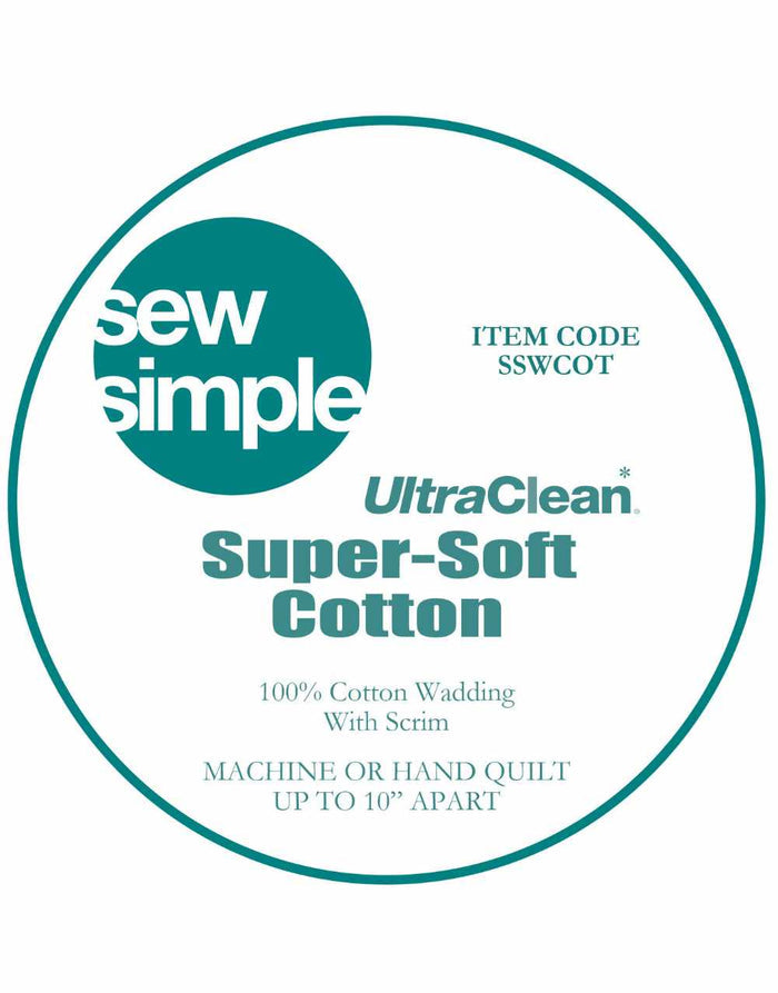 Remnant 50cm - Super-Soft 100% Cotton Wadding 90"