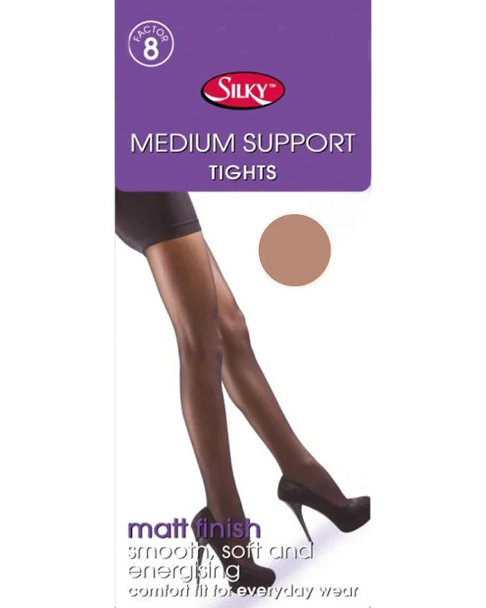 Silky Medium Support 30 Denier Tights - Sherry