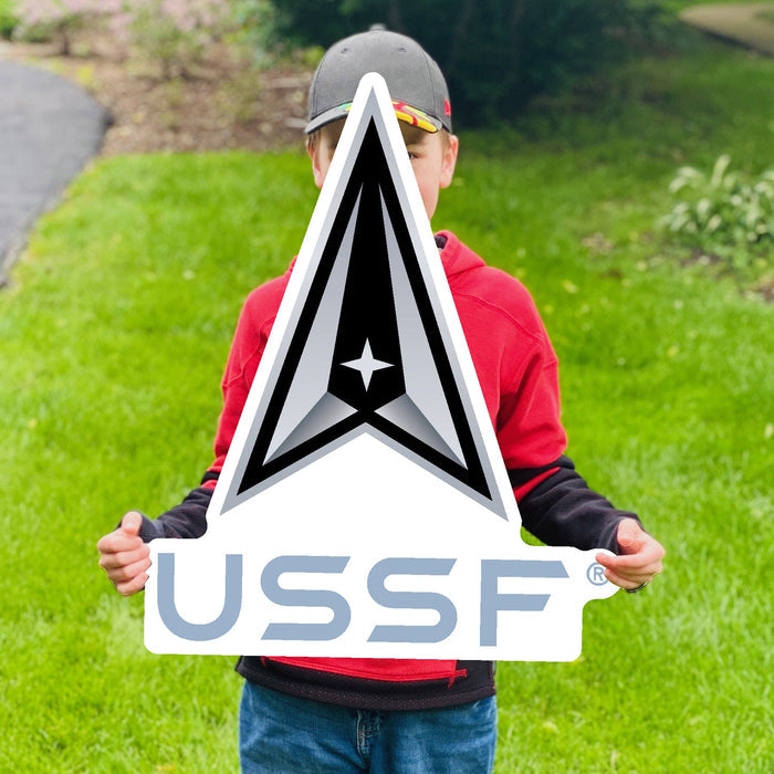 Space Force USSF Logo Lawn Sign*