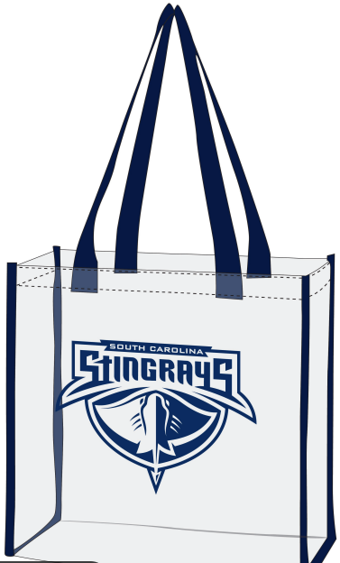 Stingrays Clear Stadium Bag