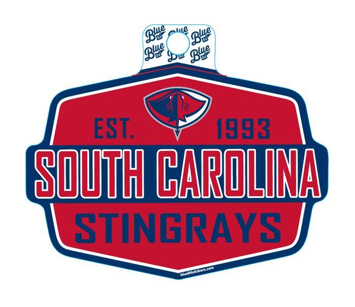 Stingrays Get Out Sticker