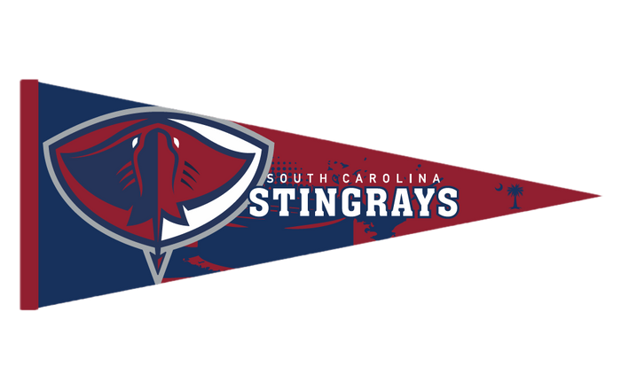 Stingrays Large Logo Pennant