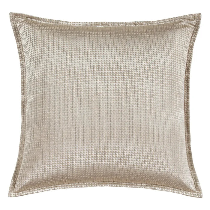 Sydney Jacquard Euro Sham Only - Champagne - 27x27