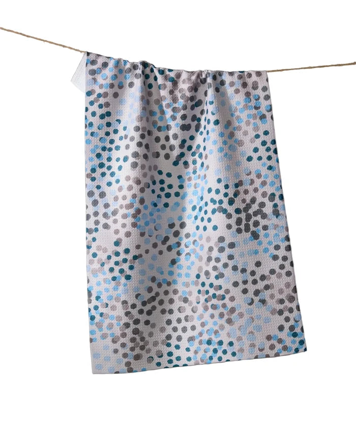 Tea Towel - Cool Dots