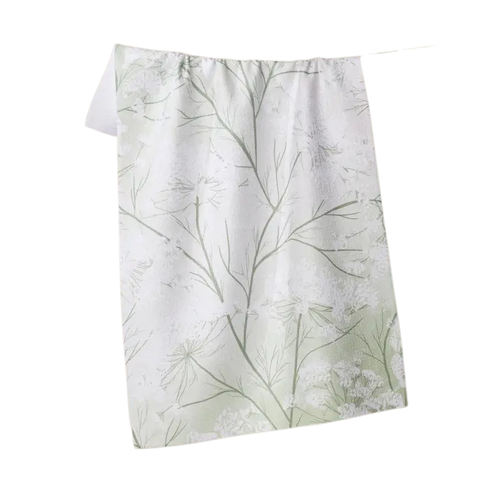 Tea Towel - Quiet Garden
