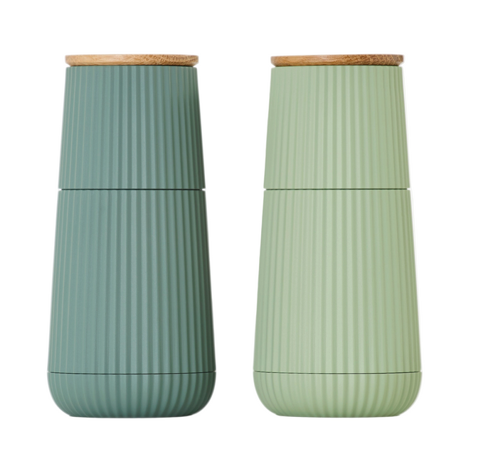 Textured Salt & Pepper Mill S/2