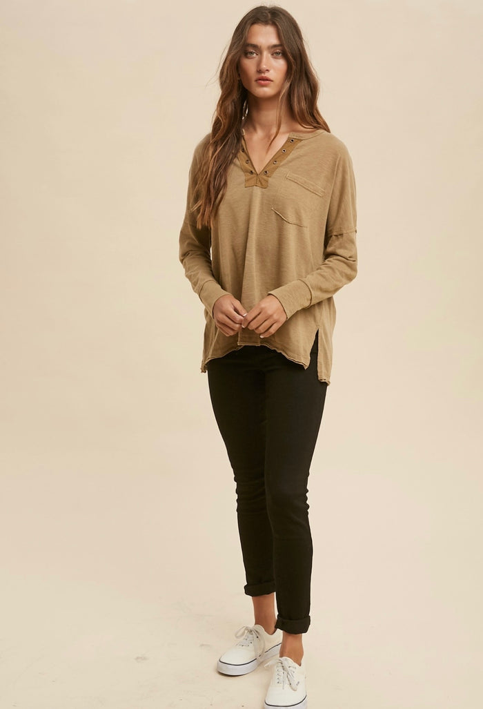 the 'eyelet' top