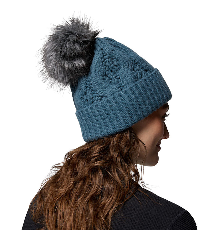 Women's Boundless Days Cable Knit Pom Beanie