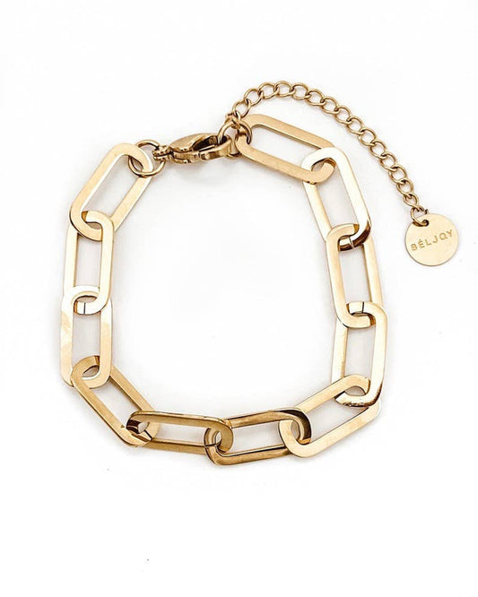 Brosby Paper Clip Chain Bracelet