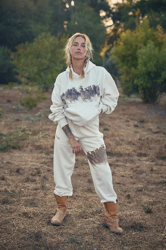 DARLIN' Wild Horse Hoodie, Graphic horse hoodie, Western Hoodie, Hoodie with matching sweats