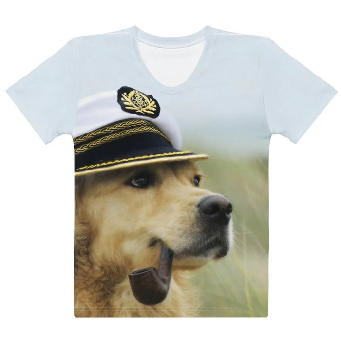 A photorealistic Golden Retriever strikes a dignified profile, rendered in rich warm biscuit and honeyed amber fur. Contact us with accessibility feedback, we'd love to help!