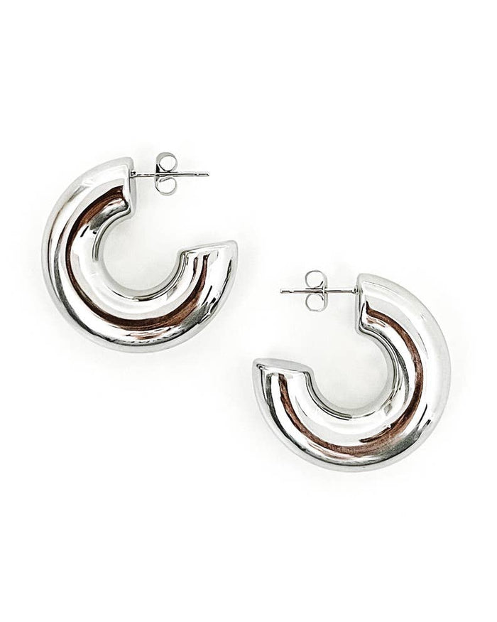 Eldon Chunky Hoop Earrings