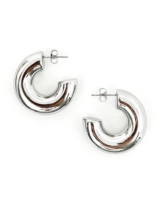 Eldon Chunky Hoop Earrings