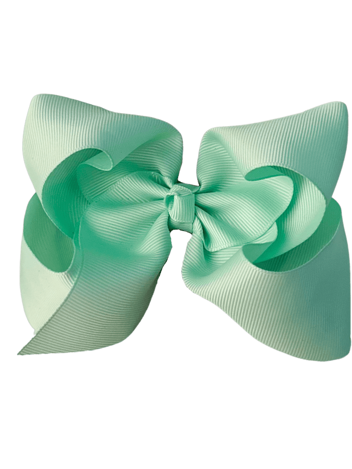 Hair Bow Clip 4.5" Grosgrain Classic