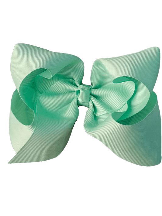 Hair Bow Clip 4.5" Grosgrain Classic