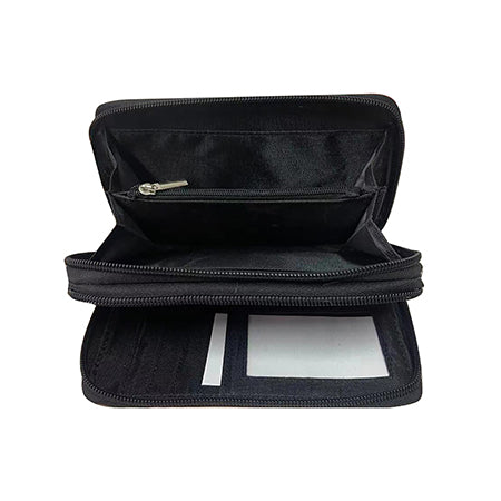 !HOT DEAL! DEAL! Aztec Cow NGIL Canvas All in One Wallet
