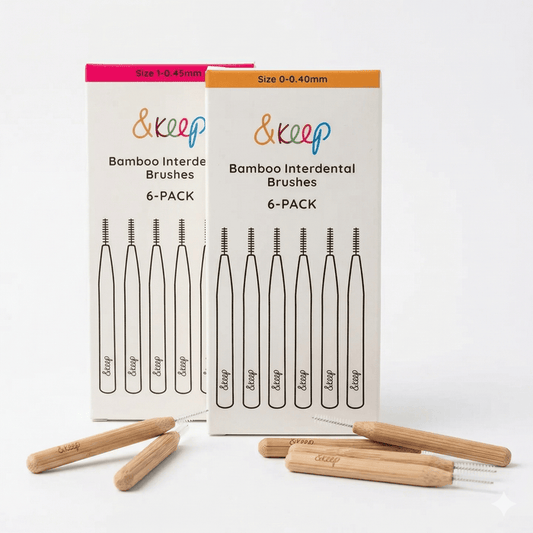 &Keep Bamboo Interdental Brushes Various Sizes