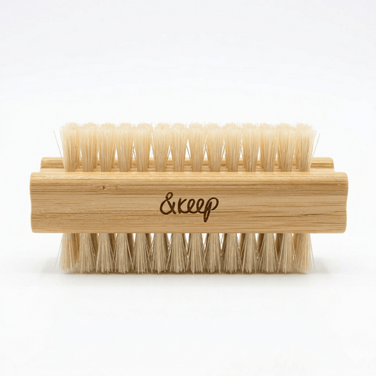 &Keep Bamboo & Sisal Nail Brush