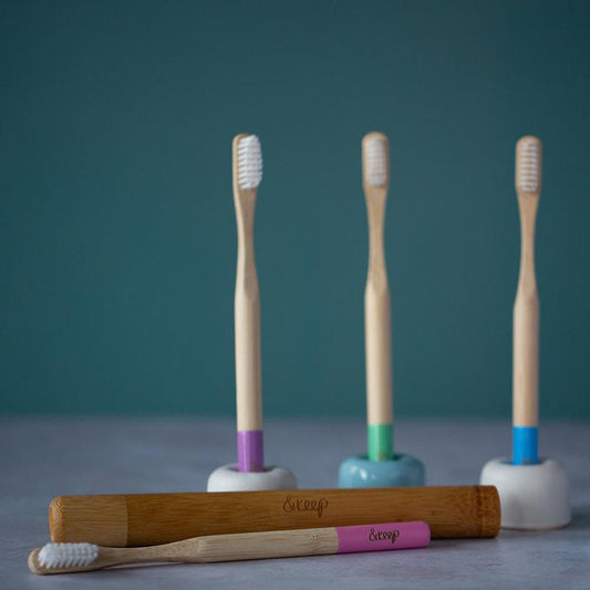 &Keep Bamboo Toothbrush Travel Pack &Keep