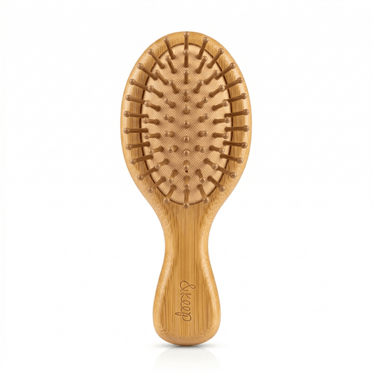 &Keep Mini Bamboo Hair Brush