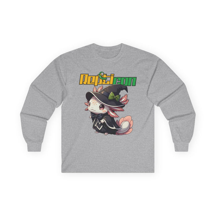 Repticon Unisex Ultra Cotton Long Sleeve Tee w/ Axolotl Witch