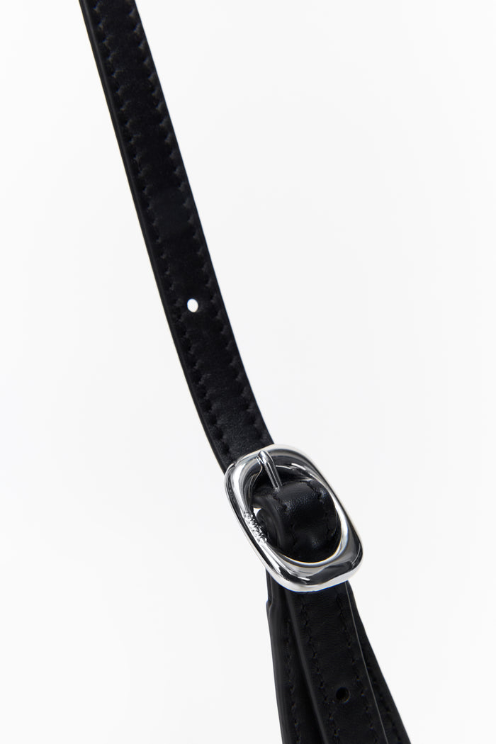 Skye Asymmetrical Shoulder in Black