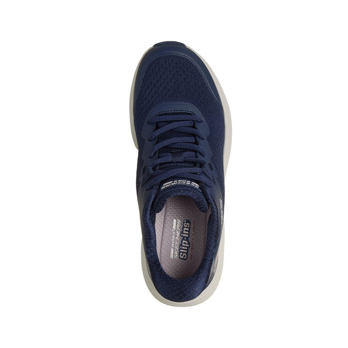 Tenis Skechers  Mujer Slip-Ins Fly Knit Bungee  - Azul