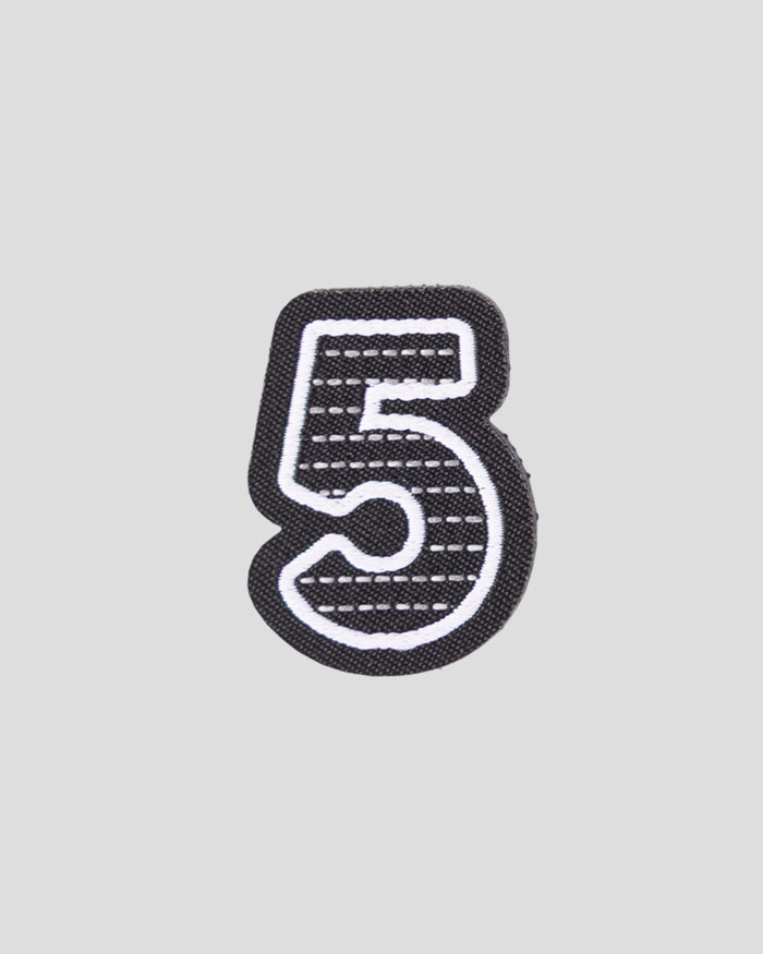 Trailhead Badge - Numbers -  Black