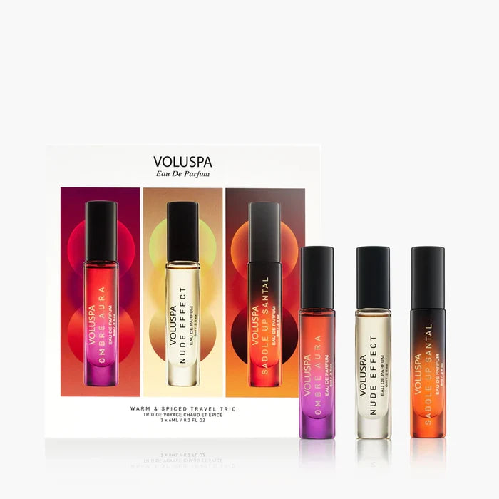 Voluspa Travel Trio Warm & Spiced